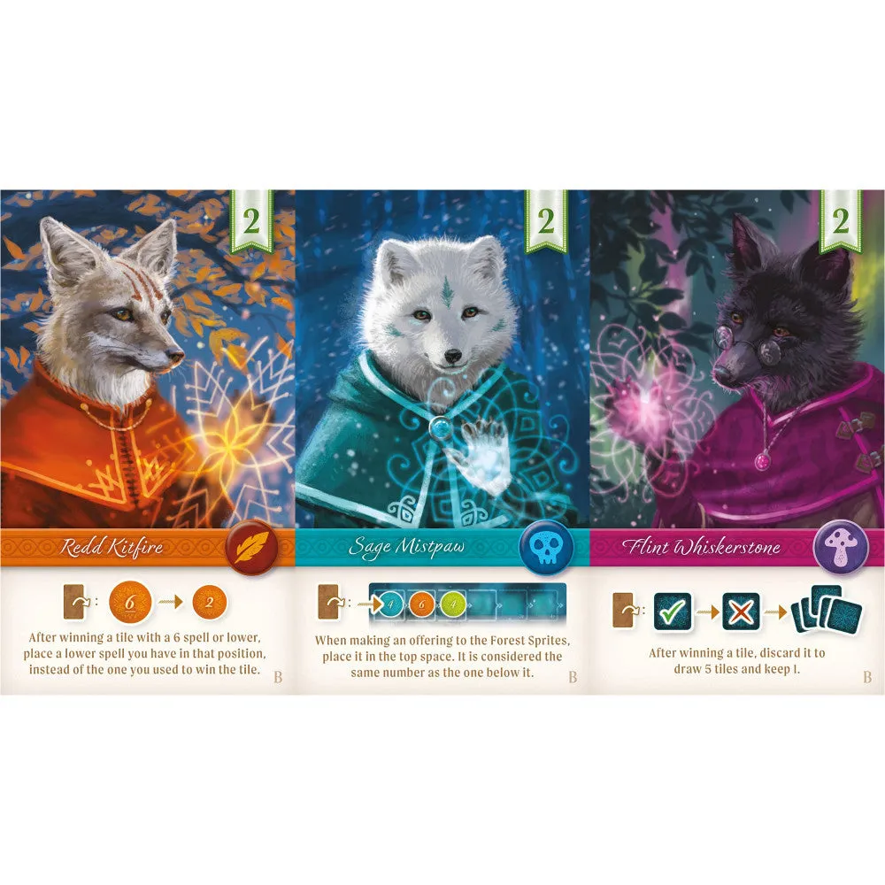 AEG Nocturne: Enchanted Fox Mystic Board Game for Families