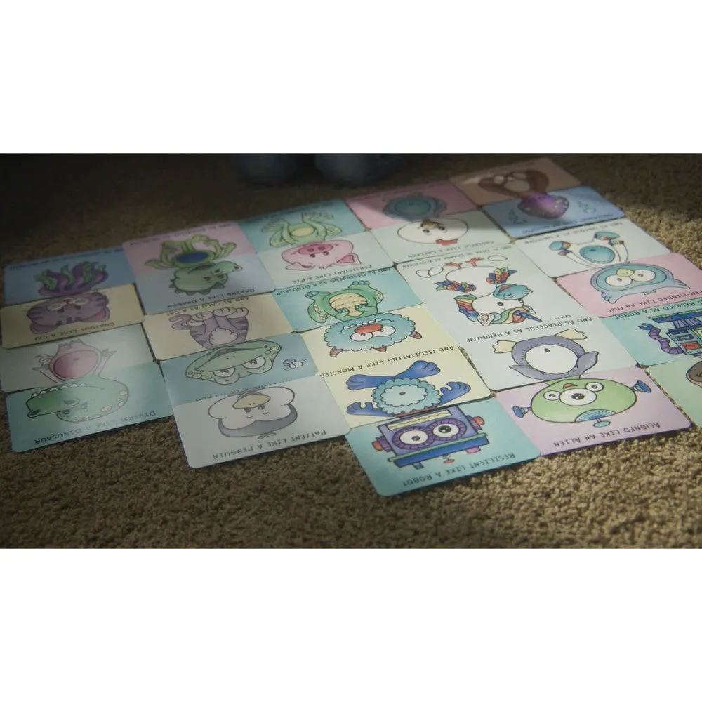 Ambassador Games Mindful Living - Mindfulness Friends Card Set for Kids Ages 4 