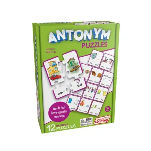 Antonym Puzzles Junior Learning Set - Educational Toy for Ages 5-8