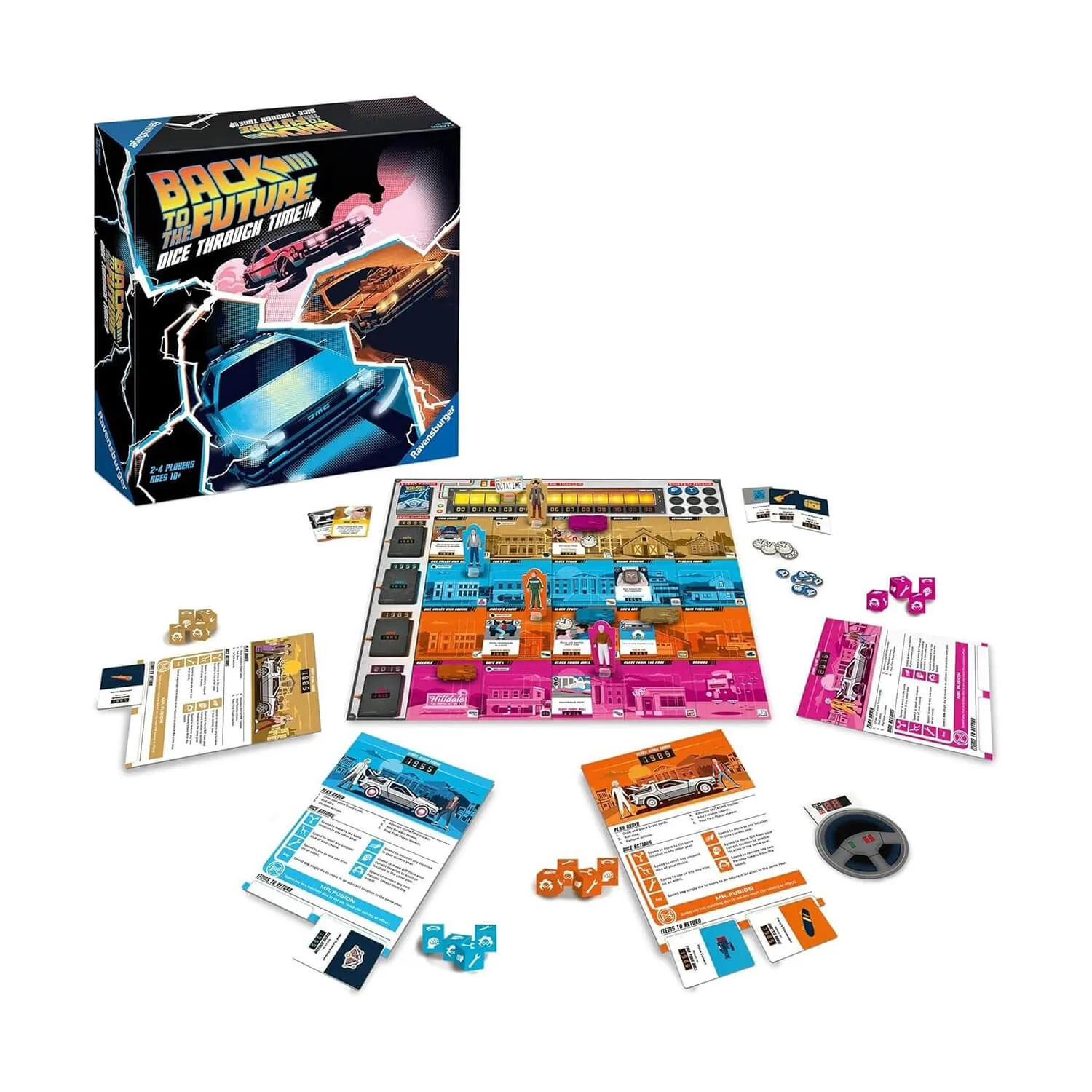 Back to the Future Dice Through Time Board Game