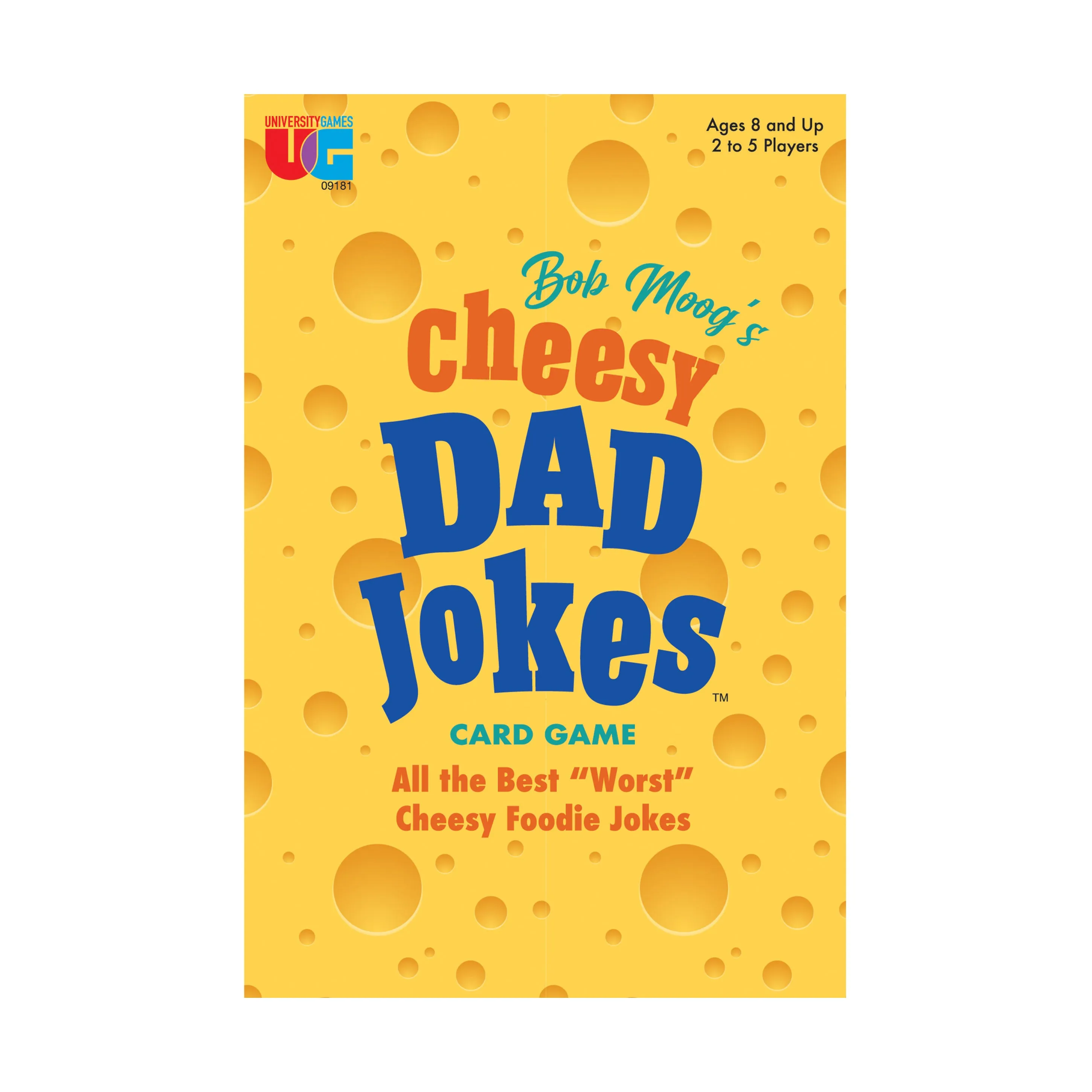 Bob Moog's Cheesy Dad Jokes Food-Themed Card Game