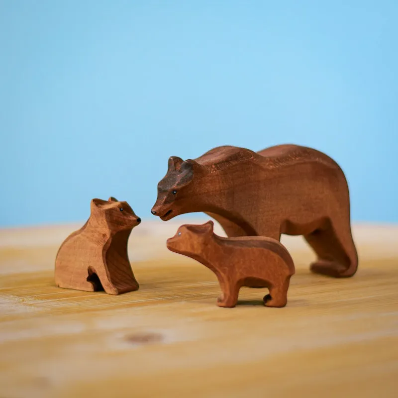 Bumbu Toys | Brown Bear Cub Standing