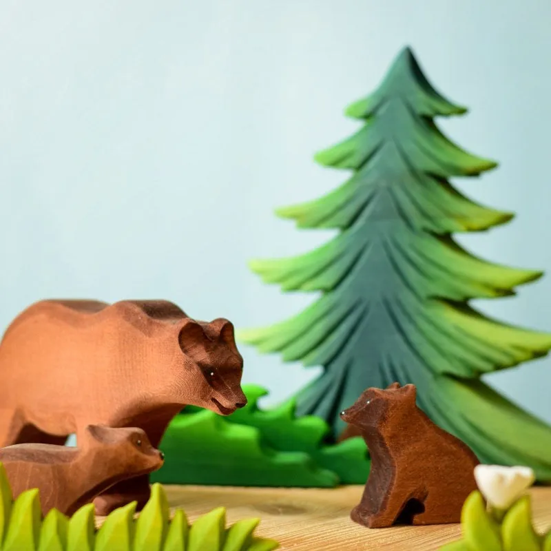 Bumbu Toys | Brown Bear Cub Standing