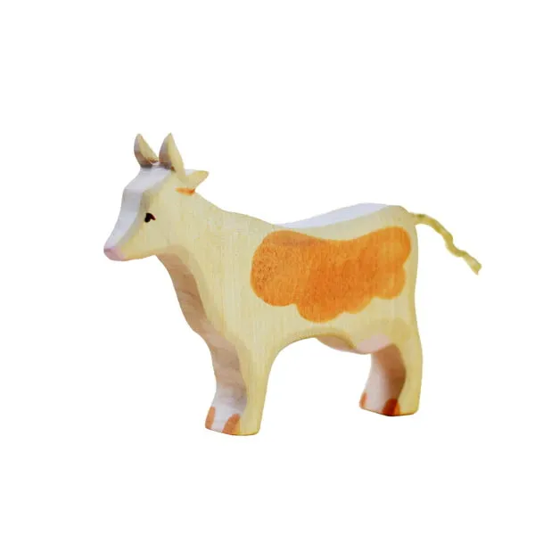 Bumbu Toys | Cow in White & Brown