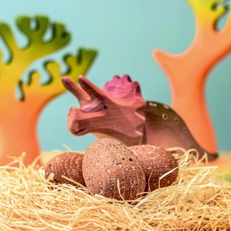 Bumbu Toys | Triceratops Eggs Set of 3