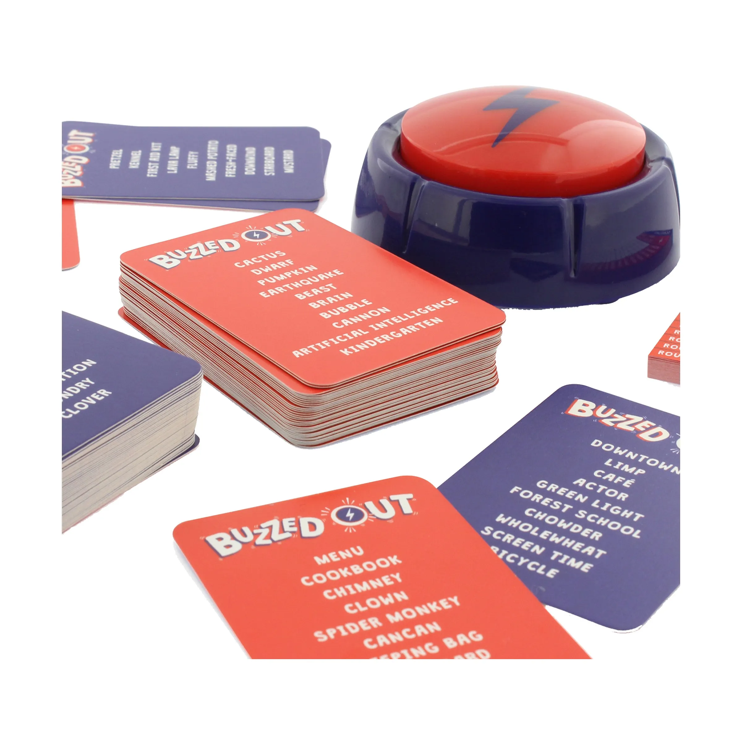 Buzzed Out: Electrifying Quick-Thinking Word Game