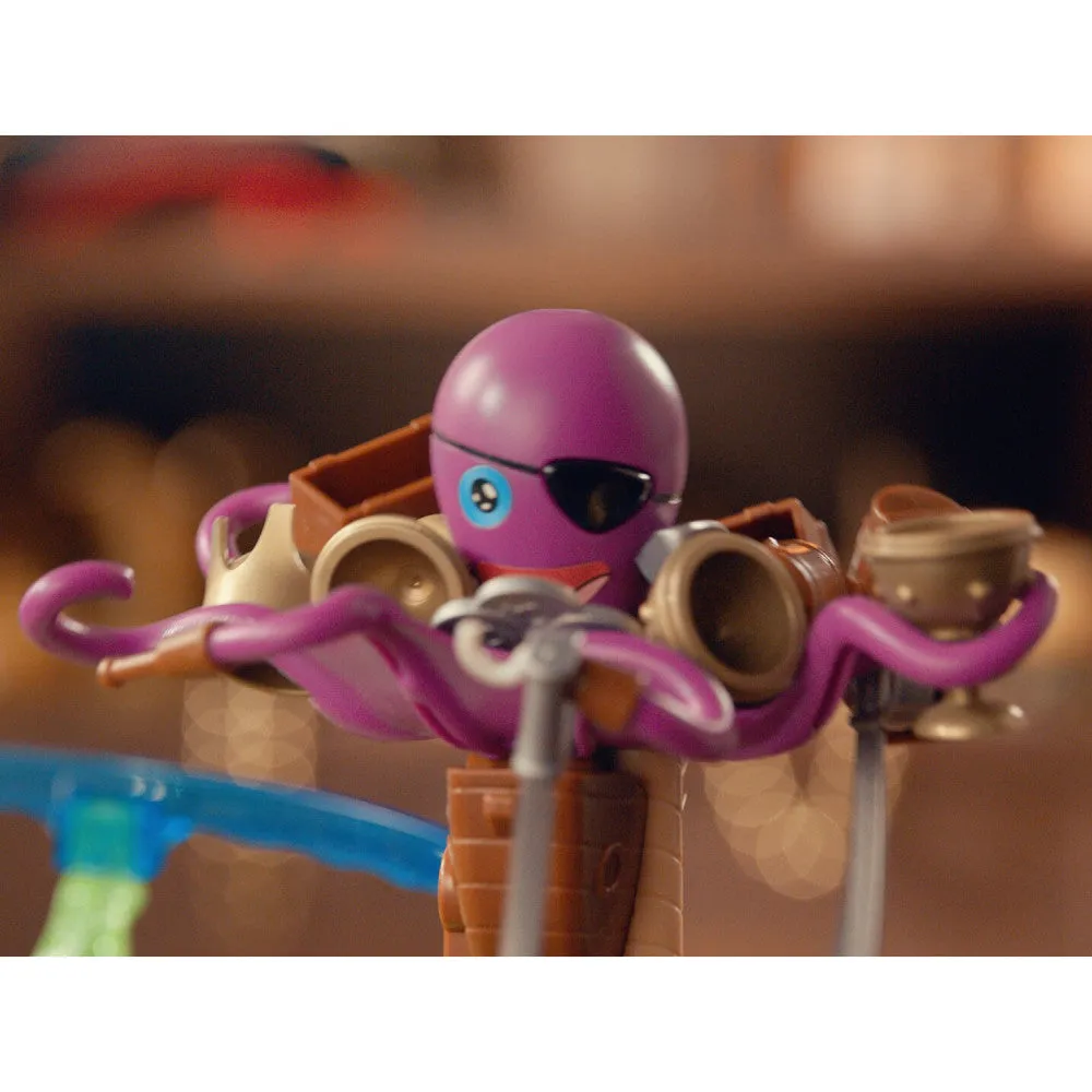 Captain Octo Pirate Treasure Board Game by Ambassador Games for Kids, Ages 4 , 2-4 Players