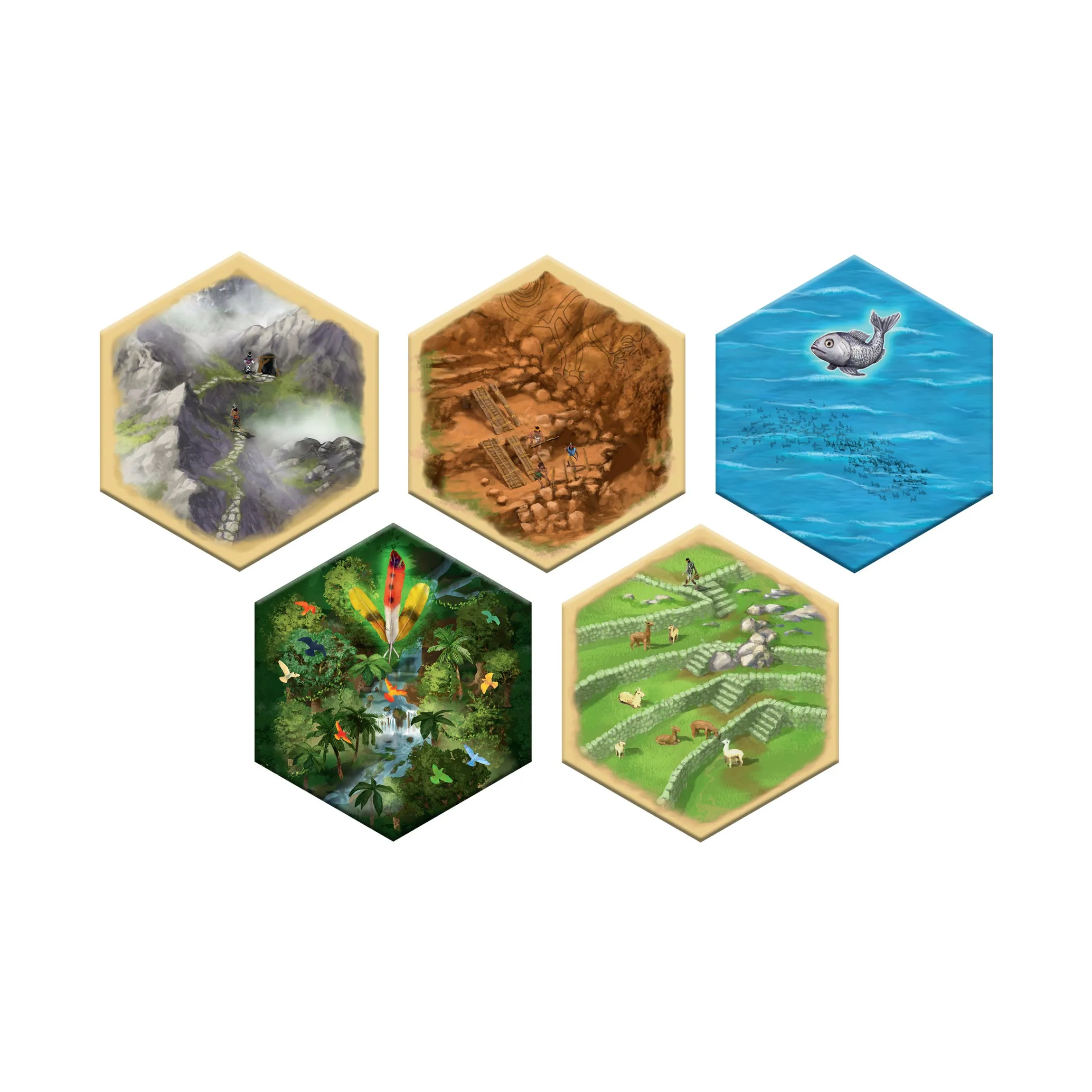 Catan Histories: Rise of the Inkas Strategic Board Game