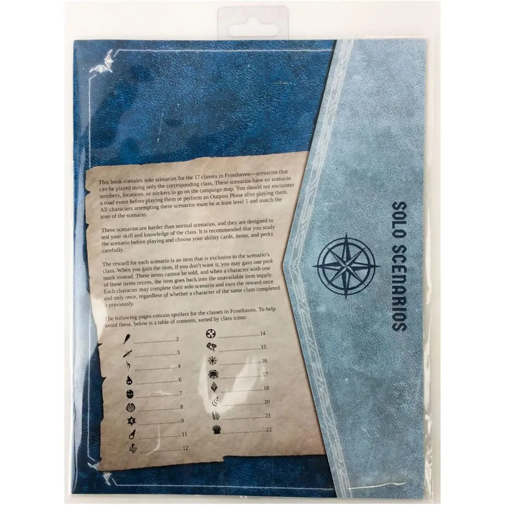 Cephalofair Games Frosthaven Solo Scenarios Board Game, Ages 14 