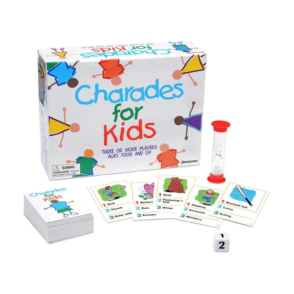 Charades for Kids Family Fun Game by Pressman Toy