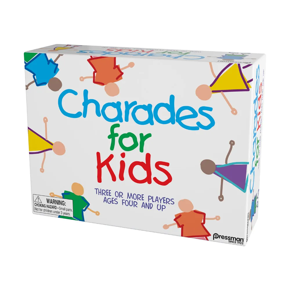Charades for Kids Family Fun Game by Pressman Toy