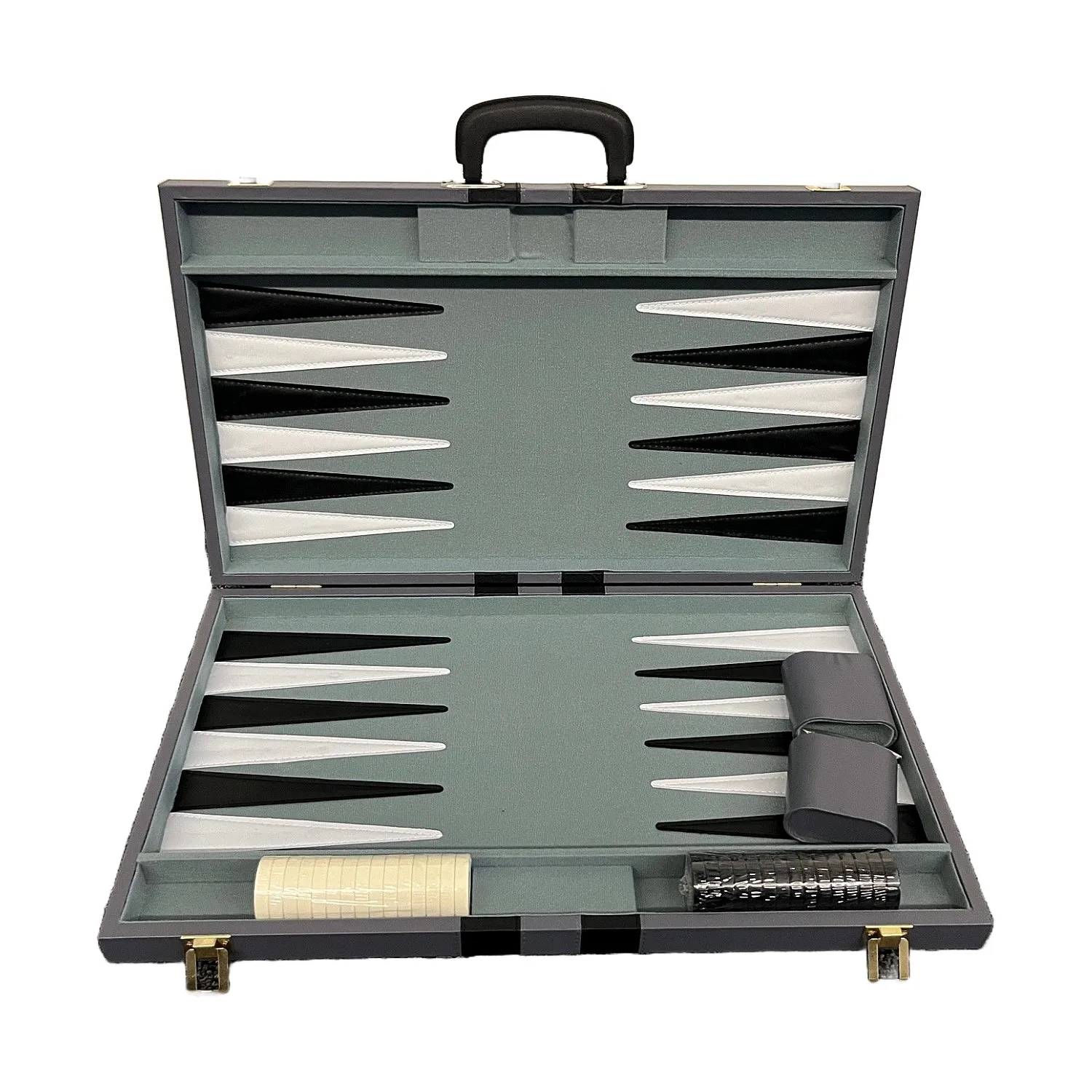 Classic Game Collection 21" Luxury Backgammon Set