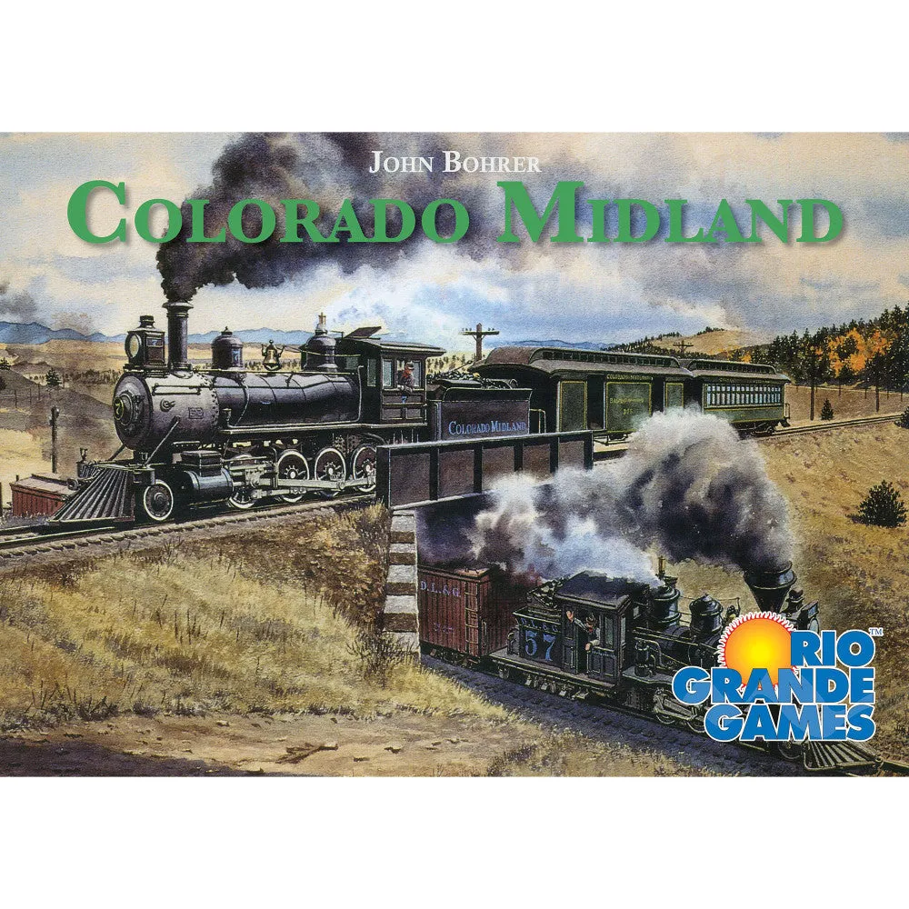 Colorado Midland Strategy Train Board Game by Rio Grande Games, Ages 12 