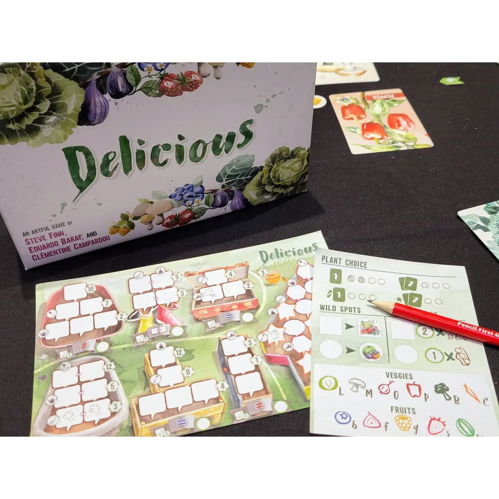 Delicious Card Game: Garden Strategy Fun for Ages 14 