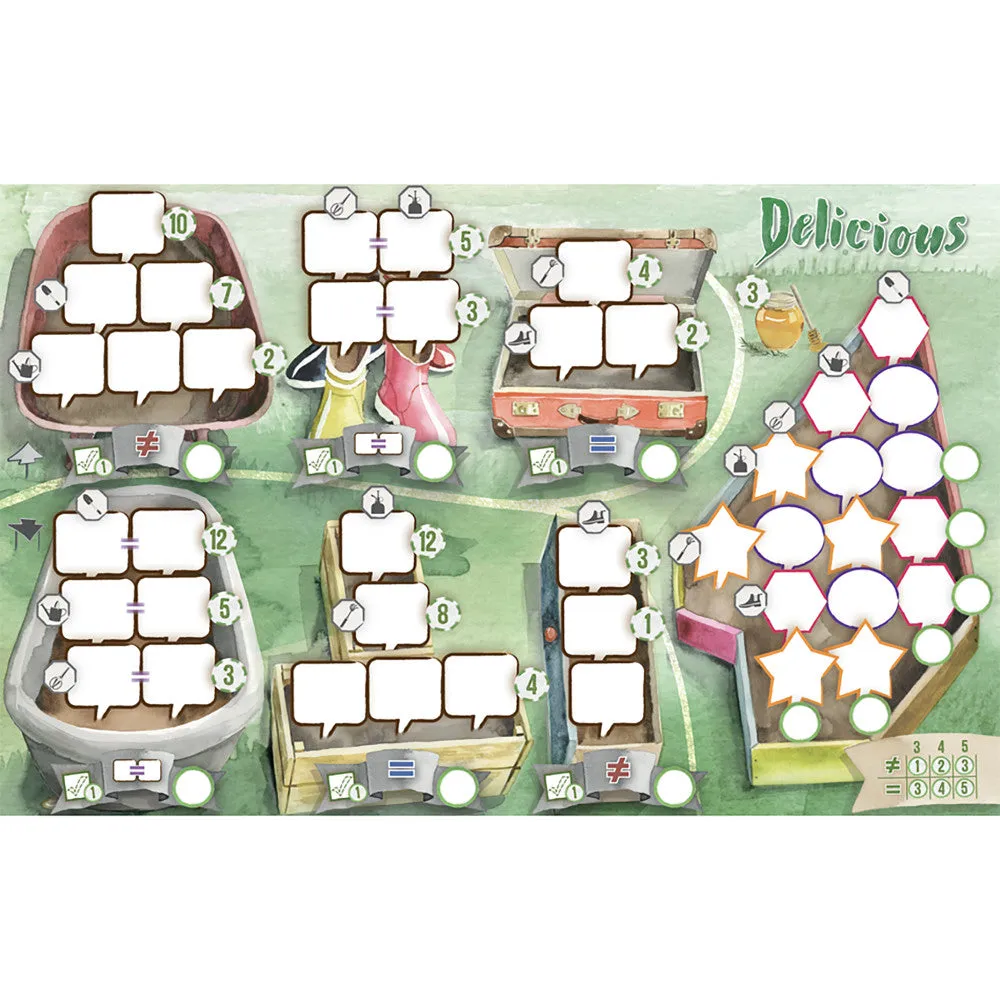 Delicious Card Game: Garden Strategy Fun for Ages 14 