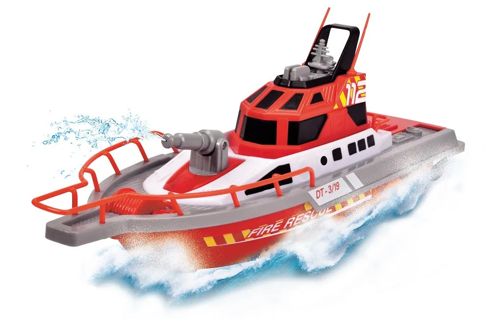 Dickie Toys Remote Control Fire Boat 38cm