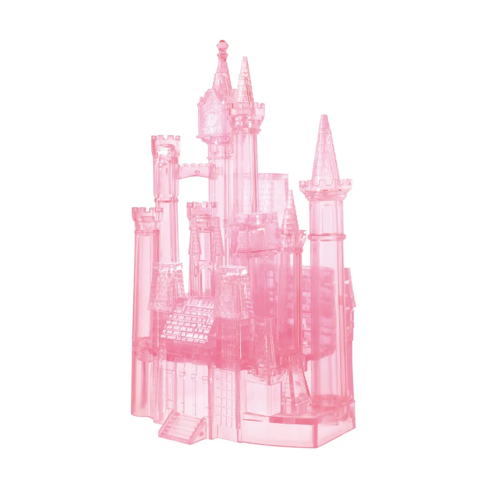 Disney Cinderella's Castle 3D Crystal Puzzle - 71 Pieces, Pink