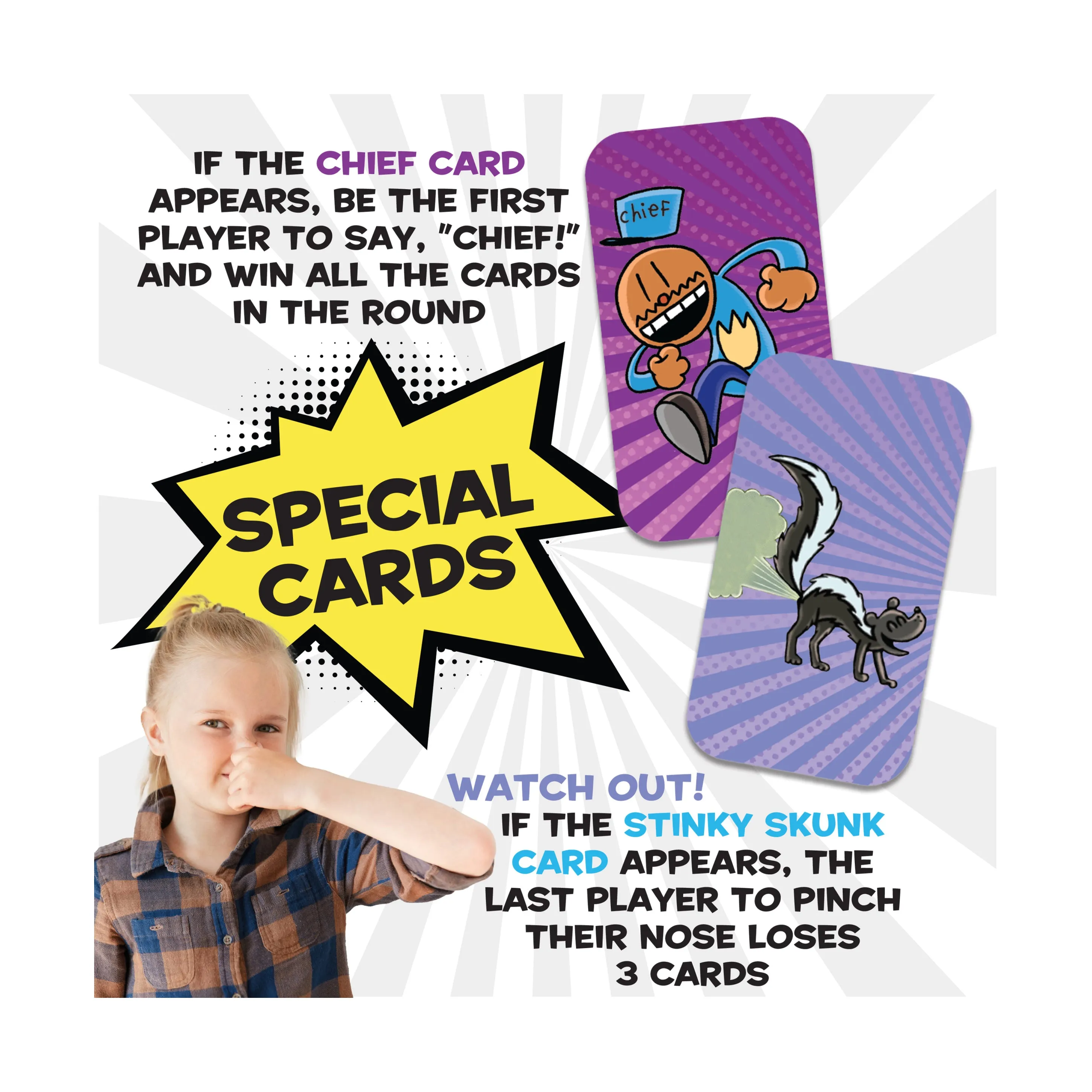 Dog Man Supa Buddies Quick-Flip Card Game