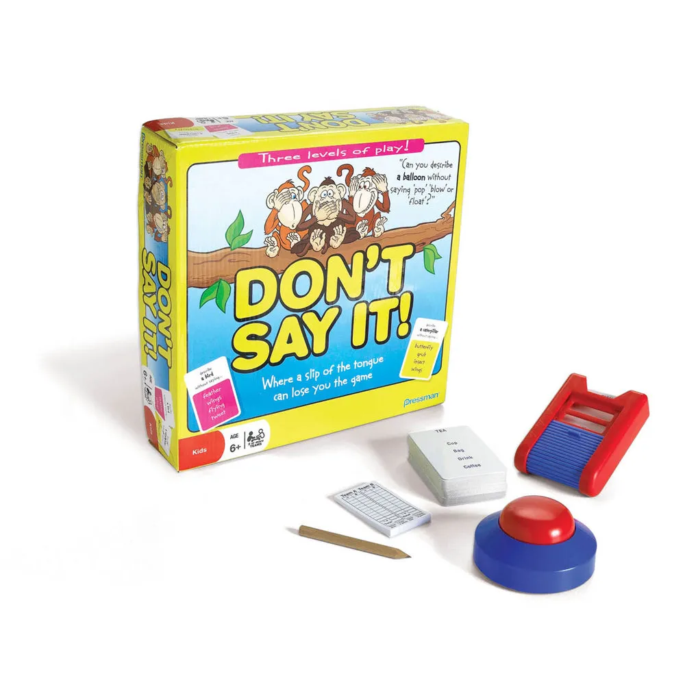 Don't Say It! Family Challenge Word Game