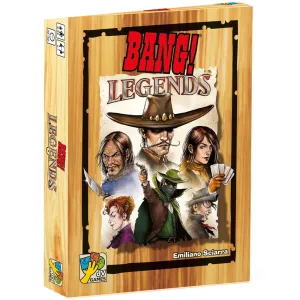 DV Games BANG! Legends Expansion Card Game for Ages 8 
