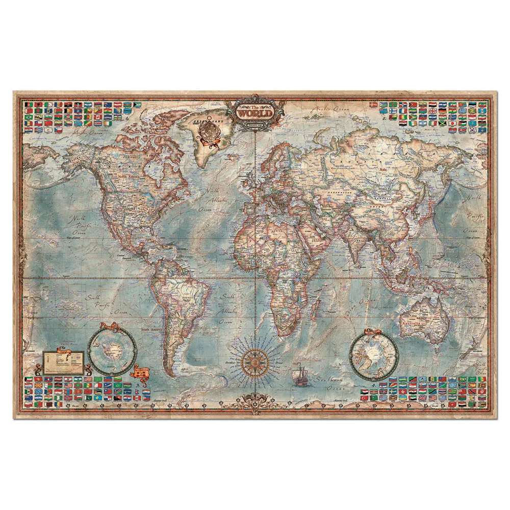 Educa The World Jigsaw Puzzle - 4000 pc
