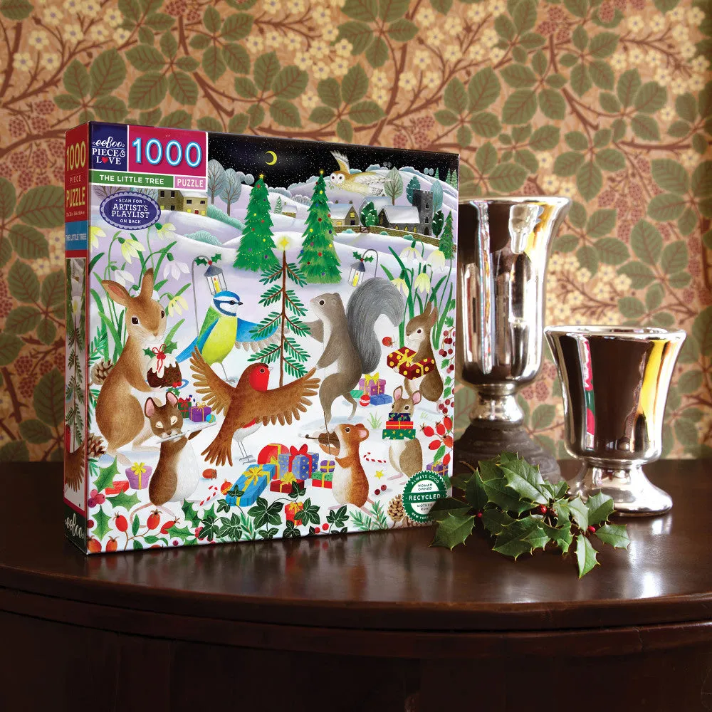 eeBoo Piece & Love: The Little Tree 1000-Piece Puzzle