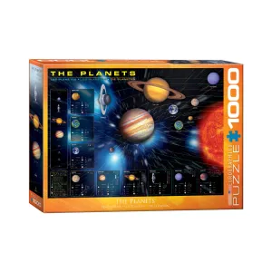 Eurographics The Planets Solar System Jigsaw Puzzle - 1000 pc