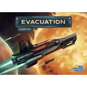 Evacuation Strategy Board Game by Rio Grande Games, Ages 14 , 1-4 Players