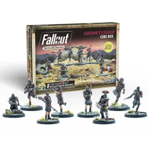Fallout Wasteland Warfare: Caesar's Legion Core Box - Tabletop RPG Miniature Set
