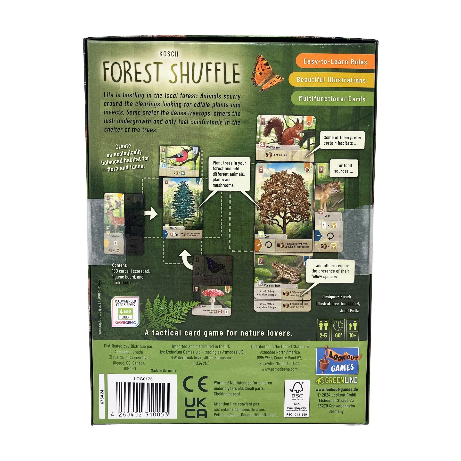 Forest Shuffle: Strategic Card Game for Nature Lovers