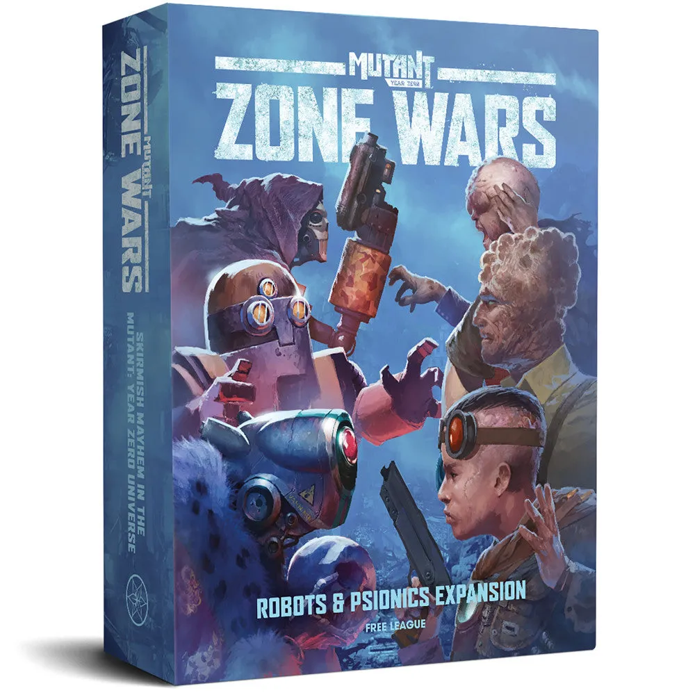Free League Mutant Year Zero: Zone Wars Robots & Psionics Expansion Set
