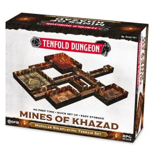 Gale Force 9: Tenfold Dungeon - Modular Mines of Khazad Terrain Set