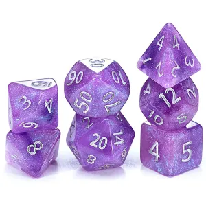 Gate Keeper Games Aether Dice: Amethyst Enchantment - 7pc Set