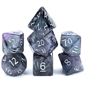 Gate Keeper Games Aether Dice: Limbo Swirl - 7pc Set