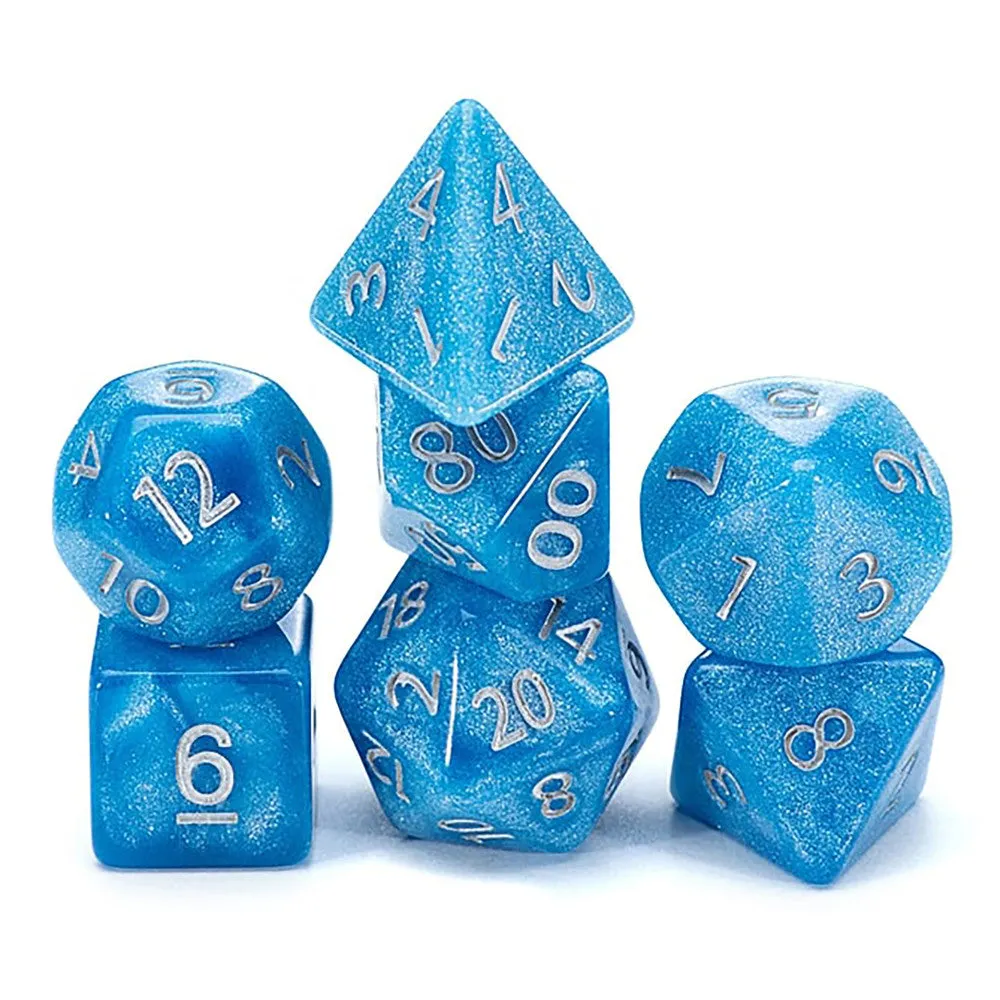 Gate Keeper Games Mercurial Dice: Spectacular Pluto Set - 7pc