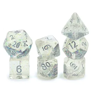 Gate Keeper Games Unicorn Holographic Dice - 7pc Resin Set