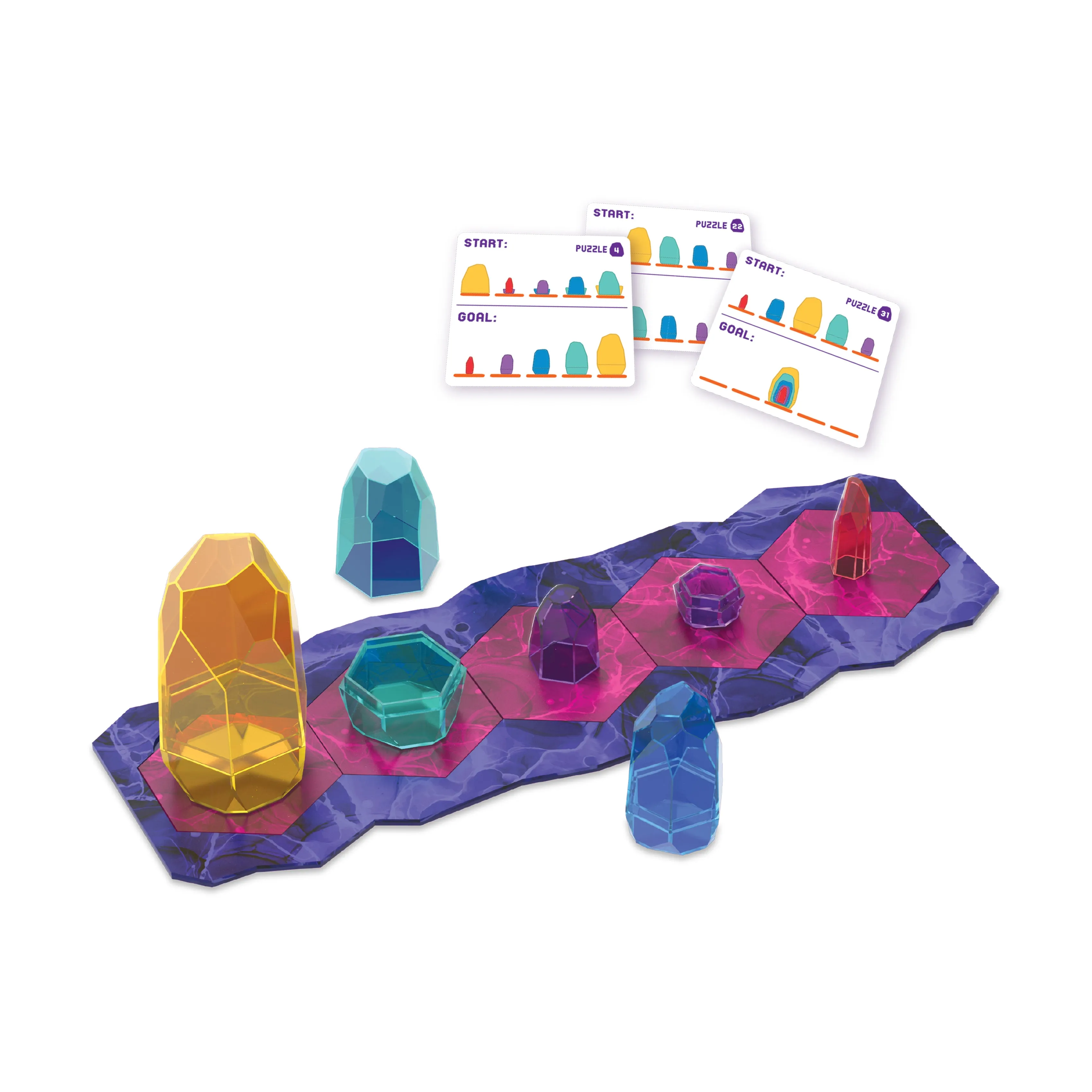 Geonyx Shifting Crystal Solo Logic Puzzle Game