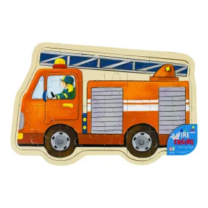 Go! Games Fire Engine Rescue 100-Piece Jigsaw Puzzle