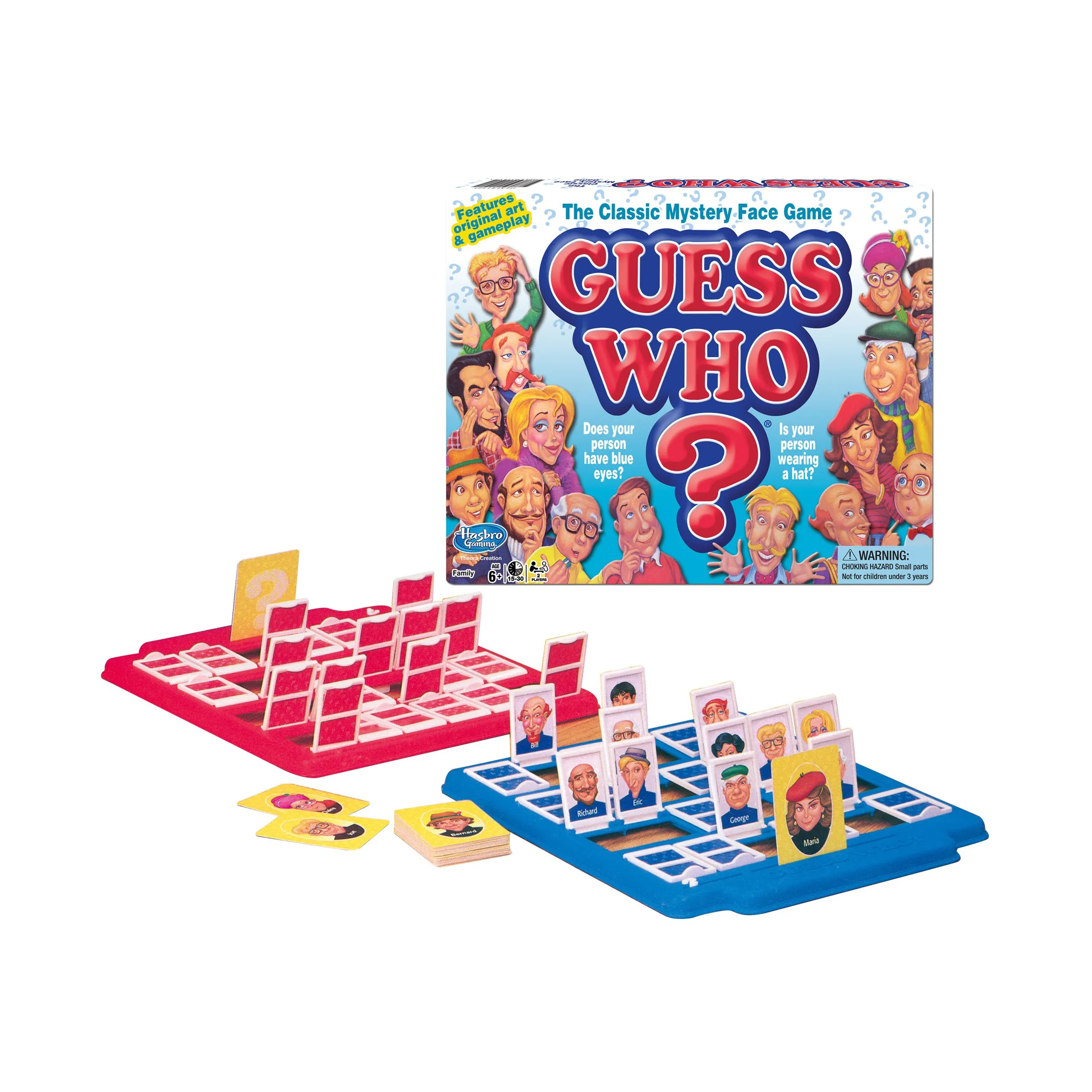 Guess Who? Classic Mystery Face Game