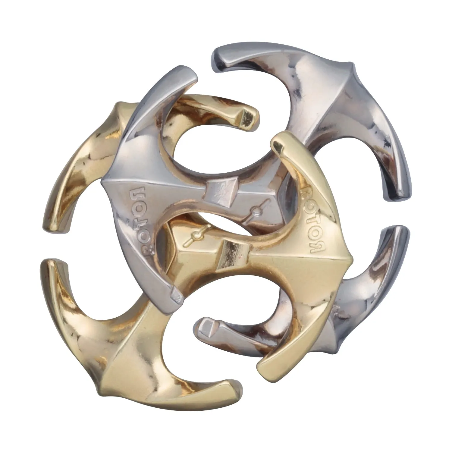 Hanayama Level 6 Cast Puzzle - Rotor: Emblem of Challenge