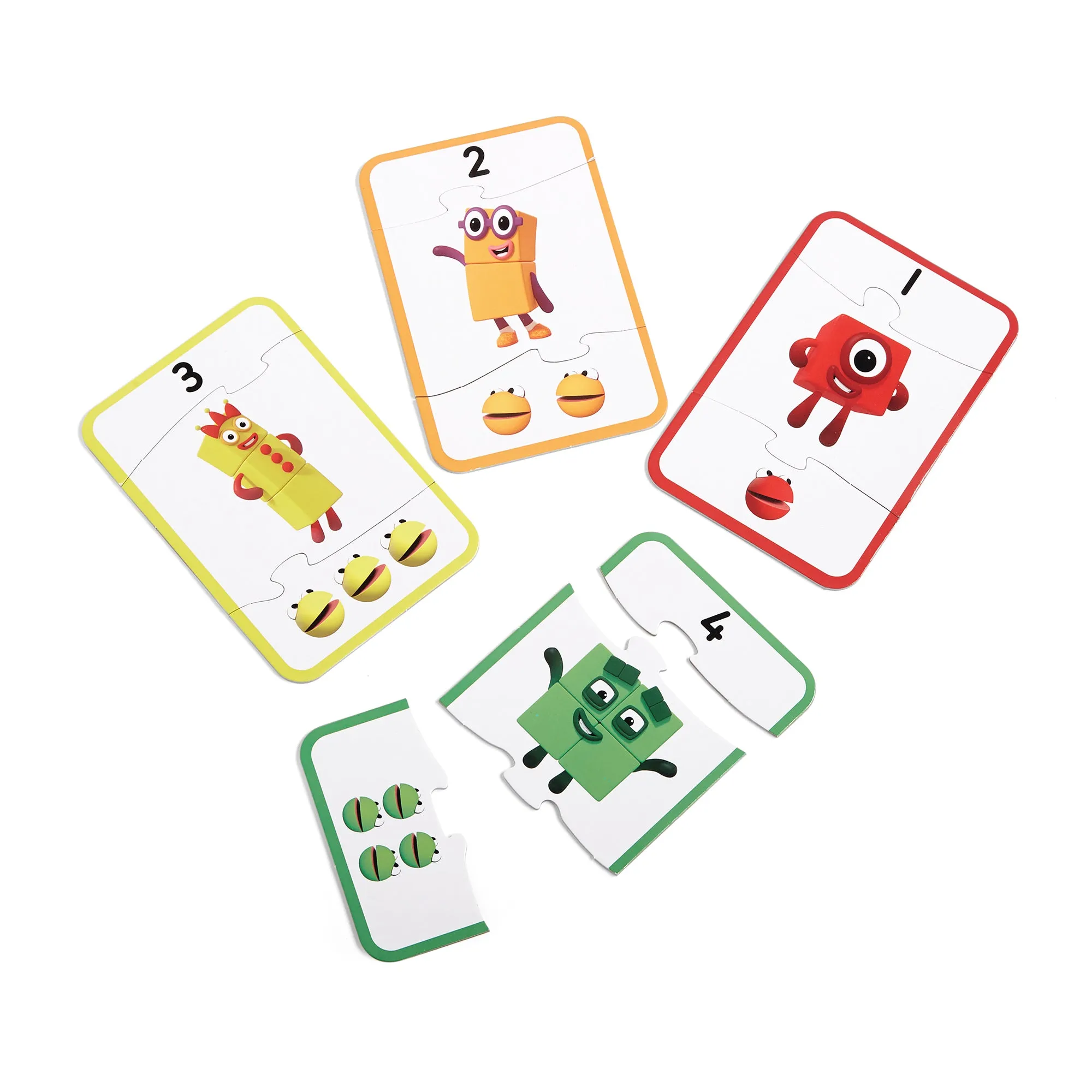 Hand2Mind Numberblocks Counting Puzzle Set - Numeracy Fun - Ages 3-5