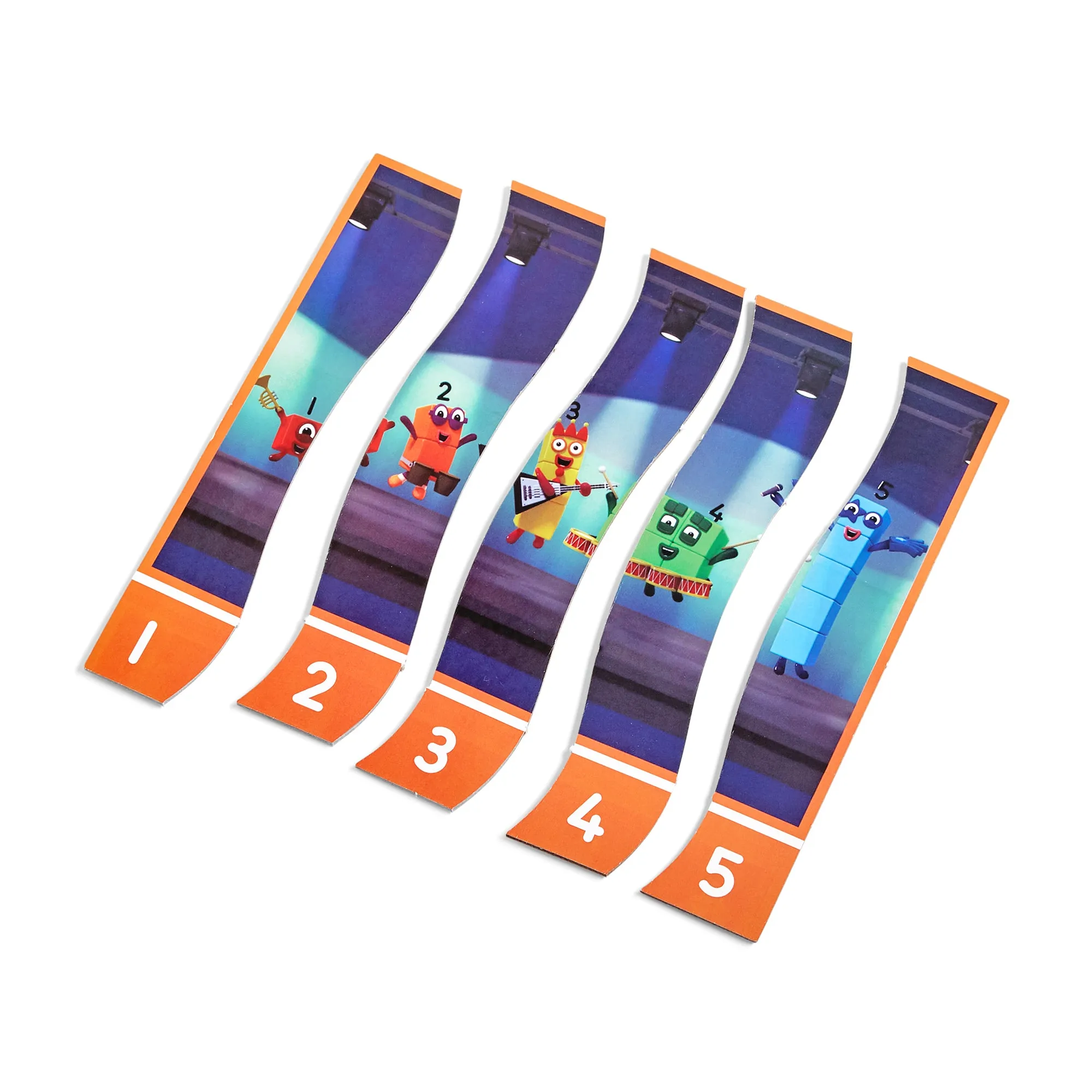 Hand2Mind Numberblocks Sequencing Puzzle Set - Math Learning Fun
