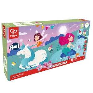 Hape Enchanted Fairytale 4 Pack Puzzle Set - 9-20 pcs