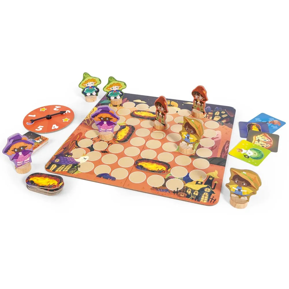 Hape Magic Mayhem Deluxe Wizard Strategy Board Game