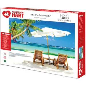 Hart Puzzles The Perfect Beach Jigsaw Puzzle - 1000 pc