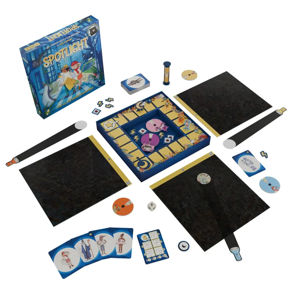 Horrible Guild Spotlight: Magical Flashlight Family Board Game, Ages 6 
