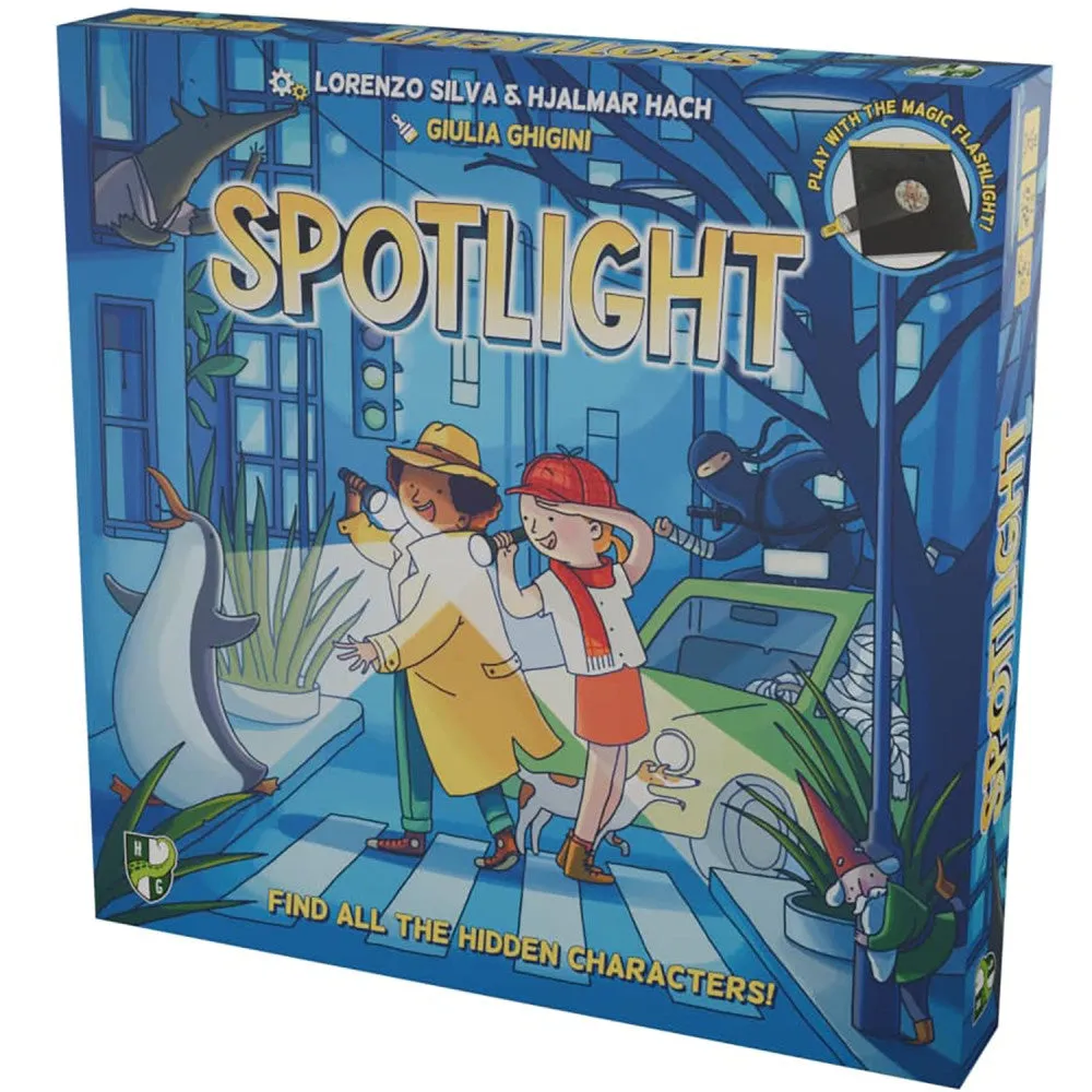 Horrible Guild Spotlight: Magical Flashlight Family Board Game, Ages 6 