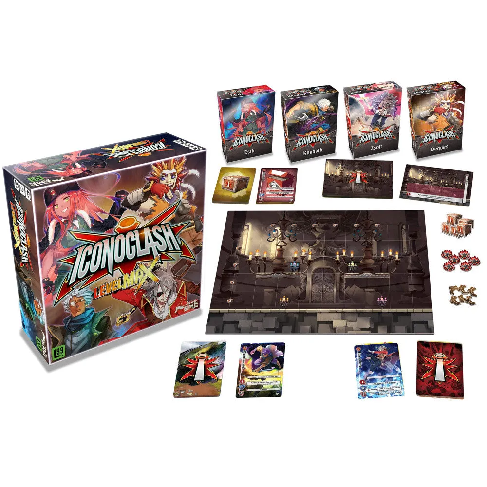 Iconoclash: Level Max Tactical Skirmish Board Game