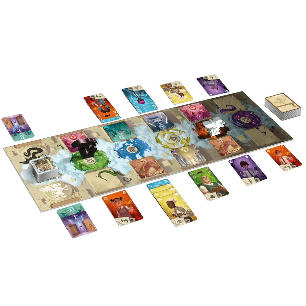 IELLO Clash of Magic Schools - Dueling Sorcery Card Game for 2