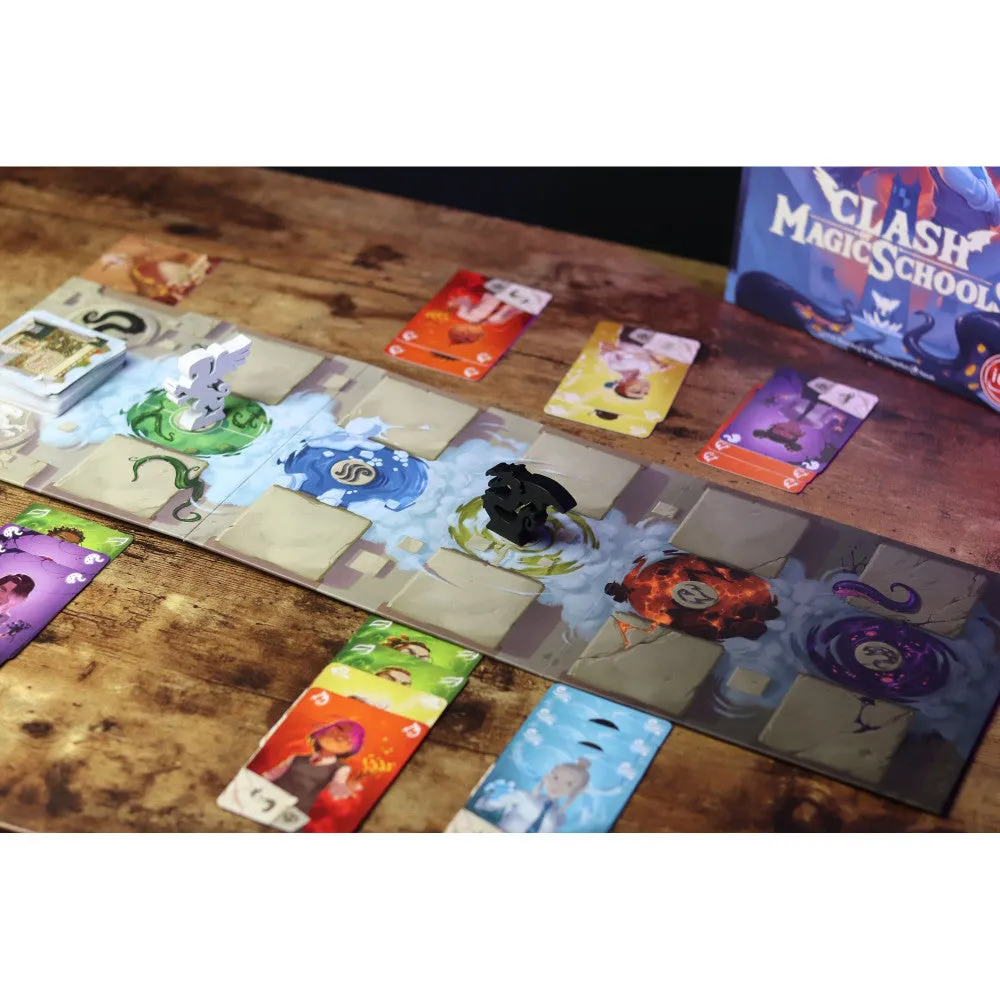 IELLO Clash of Magic Schools - Dueling Sorcery Card Game for 2